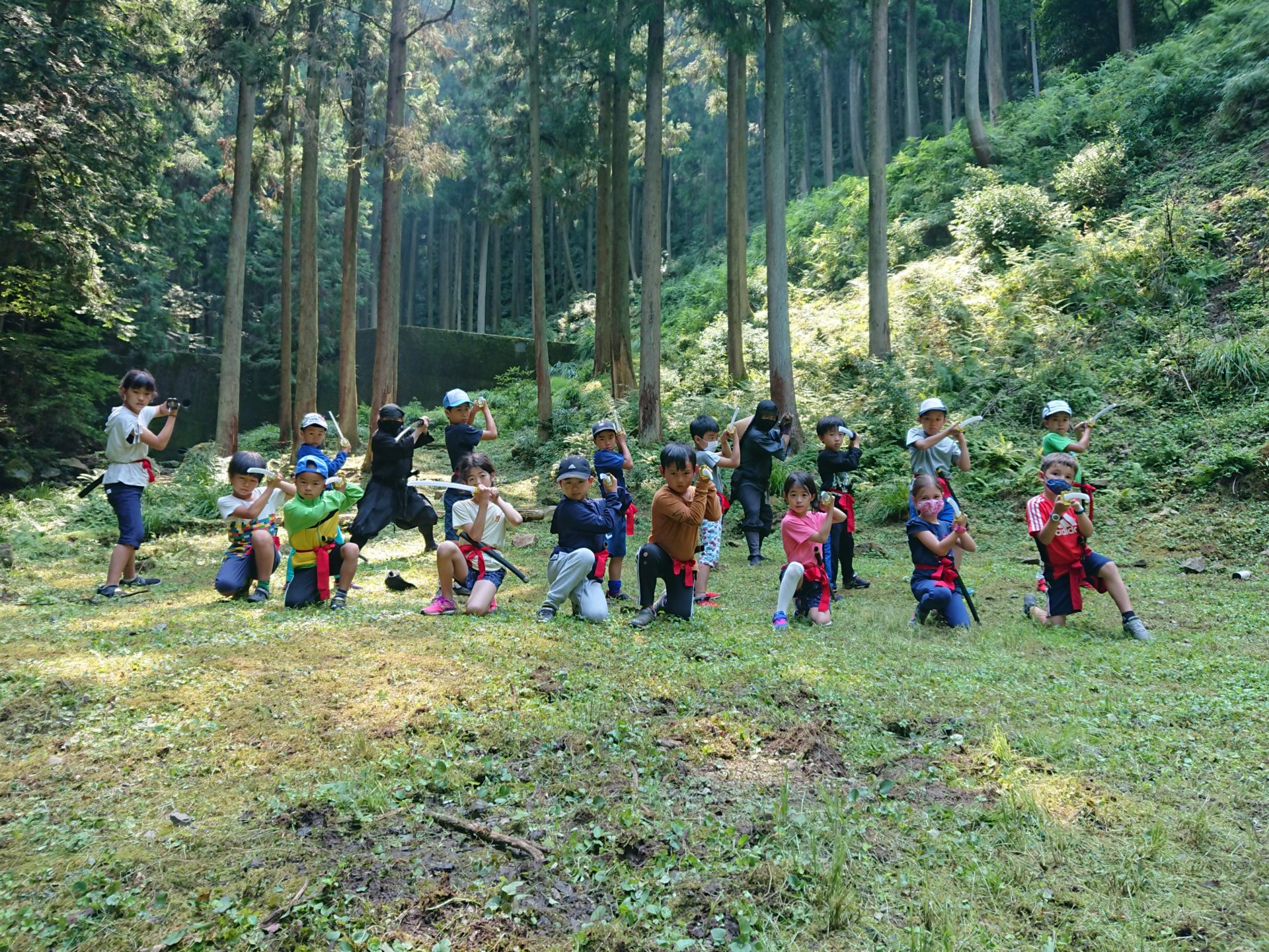 ９月２３日（水曜日）心と技を磨く子ども忍者教室　参加者募集案内